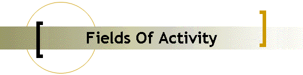Fields Of Activity